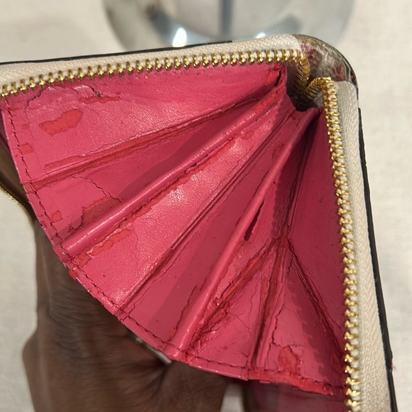 Coach Rose long zippy Wallet - Picture 12 of 15